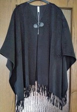Sheego poncho fransen gebraucht kaufen  Essen