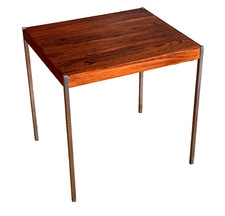 Mesa lateral Luxury Suécia jacarandá aço metal madeira vintage Mcm dinamarquesa moderna rara comprar usado Mesa lateral Luxury Suécia jacarandá aço metal madeira vintage Mcm dinamarquesa moderna rara comprar usado  Enviando para Brazil