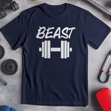 Beast dumbbell shirt for sale  WEYMOUTH