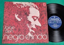 Jorge Ben - Negro e Lindo BRAZIL ORIGINAL LP 1971 Arthur Verocai comprar usado  Brasil 