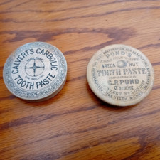 victorian pot lids for sale  HOLSWORTHY