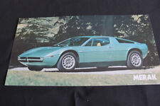 Maserati merak english gebraucht kaufen  Horneburg