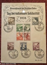 Deutsches reich 1938 gebraucht kaufen  Schönberg