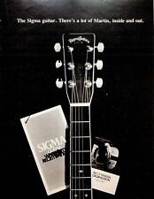 Guitarra 1978 CF Martin Sigma - Anúncio impresso vintage comprar usado  Enviando para Brazil
