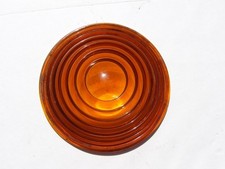 LENTE LANTERNA de plástico âmbar vintage SINAIS GERAIS bullseye 5-1/2 diâmetro comprar usado  Enviando para Brazil