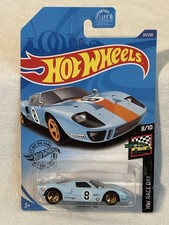 Usado, 2017 MATTEL HOT WHEELS HW RACE DAY BLUE FORD GT-40 GULF OIL 8/10 comprar usado  Enviando para Brazil