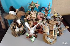 Bird figurines. vintage for sale  Buchanan Dam