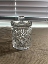 Vintage crystal jam for sale  Cottage Grove