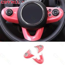 Para Mini Cooper Countryman F60 interruptor de volante rosa brilhante acabamento de botão 3* comprar usado  Enviando para Brazil