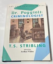 DR. POGGIOLI: CRIMINOLOGIST By T S Stribling & Arthur Vidro HC VG  FIRST EDITION comprar usado  Enviando para Brazil