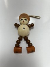 Decoração de quarto de bebê brinquedo chocalho plástico vintage, rosa, branco, marrom e laranja comprar usado  Enviando para Brazil