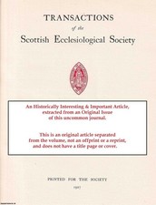 LECTERNS. AN ORIGINAL ARTICLE FROM THE TRANSACTIONS OF THE SCOTTISH ECCLESIOLOGI segunda mano  Embacar hacia Mexico