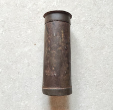 Caixa alta cilíndrica de ferro antiga feita à mão 19c retrô decoração para casa colecionável antiga, usado comprar usado  Enviando para Brazil