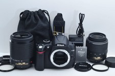Câmera Digital SLR 1.800Shots Nikon D5000 18-55 + Lente 55-200 Japão comprar usado  Enviando para Brazil