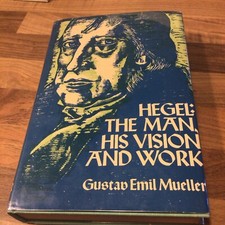 Hegel man vision for sale  AYLESBURY