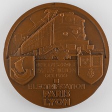 Médaille sncf électrificatio d'occasion Médaille sncf électrificatio d'occasion  Bihorel