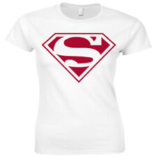 Camiseta Feminina Inspirada no Superman, Branca, usado comprar usado  Enviando para Brazil