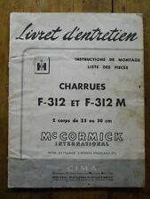 Mccormick charrues 312 d'occasion  Pomarez