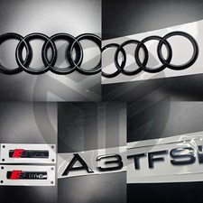 Usado, Audi A3 Black Badges GRILLE/BOOT/FENDER CONJUNTO COMPLETO Inc 2 X S-Line/TFSI 2013-2020 comprar usado  Enviando para Brazil