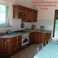Cucina massello rovere usato  Solaro