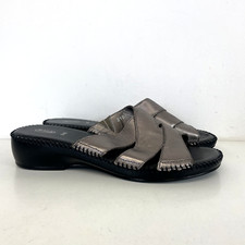 Scholl metallic grey for sale  LLANDUDNO JUNCTION