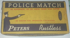 Vintage peters .45 for sale  Silver Spring