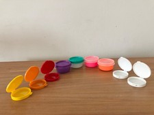 CONJUNTO DE RECIPIENTES E RECIPIENTES PARA PÍLULAS TUPPERWARE (9 RECIPIENTES) **NOVO** comprar usado  Enviando para Brazil