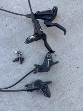 Usado, Conjunto de freio a disco hidráulico Shimano BR-MT520 BL-MT501 4 pistões comprar usado  Enviando para Brazil
