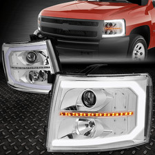 PARA 07-14 SILVERADO PAR LED DRL BAR + LÂMPADAS DE FAROL PROJETOR DE SINAL SEQUENCIAL comprar usado  Enviando para Brazil