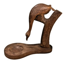 Vintage carved wooden for sale  WARE
