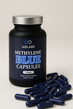 Cápsulas azuis de metileno 10mg I ABLABS pureza ultra alta I USP grau nootrópico comprar usado  Enviando para Brazil