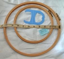 Wooden embroidery hoops for sale  LONDON