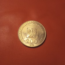 Polonia moneta 200 usato  Vittorio Veneto