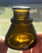 BOM FRASCO DE TINTA CONE AMARELO PROFUNDO COR OLIVA CARTER DE 1897 ERA 1890 CAVADO L@@K comprar usado BOM FRASCO DE TINTA CONE AMARELO PROFUNDO COR OLIVA CARTER DE 1897 ERA 1890 CAVADO L@@K comprar usado  Enviando para Brazil