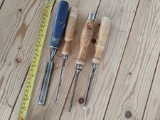 Chisels vintage woodworking for sale  MORPETH
