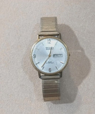 Relógio de pulso masculino vintage Benrus Citation 3 estrelas tom dourado precisa de bateria, usado comprar usado  Enviando para Brazil