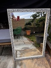 Bone inlay mirror for sale  WORTHING