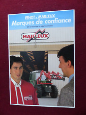 Catalogue brochure fendt d'occasion  Expédié en Belgium