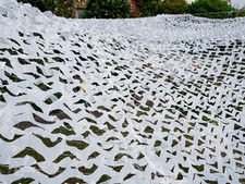 Tarnnetz weiß sonnenschutz gebraucht kaufen  Osnabrück