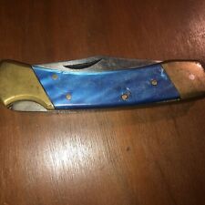 Blue switchblade knife for sale  Indianapolis