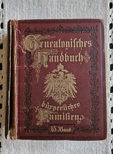 Deutsches geschlechterbuch ban gebraucht kaufen  Hollern-Twielenfleth