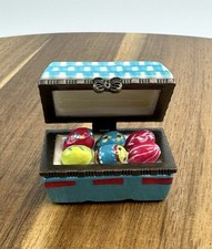 Porcelain hinged trinket for sale  Littleton