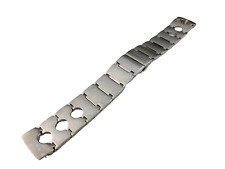 20 pulseira de aço inoxidável prata 24 mm ajuste relógio cronógrafo Tissue, usado comprar usado  Enviando para Brazil