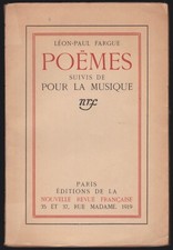Léon paul fargue. d'occasion  Arles