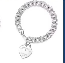Bracciale maglia s.925 usato  Sori