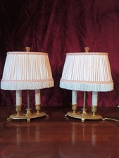 Paire lampes bouillotte d'occasion Paire lampes bouillotte d'occasion  Sedan