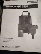 Hydromatic sk50 sub. for sale  Campo