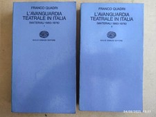 Quadri avanguardia teatrale usato  Quartu Sant Elena