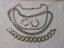 Silver tone jewelry for sale  Meriden