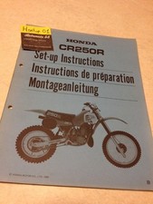 honda cr 250 manuel d'occasion honda cr 250 manuel d'occasion Decize